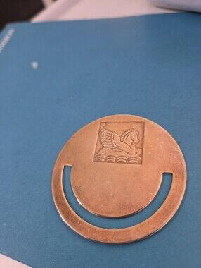 Vintage Reader's Digest Brass Bookmark